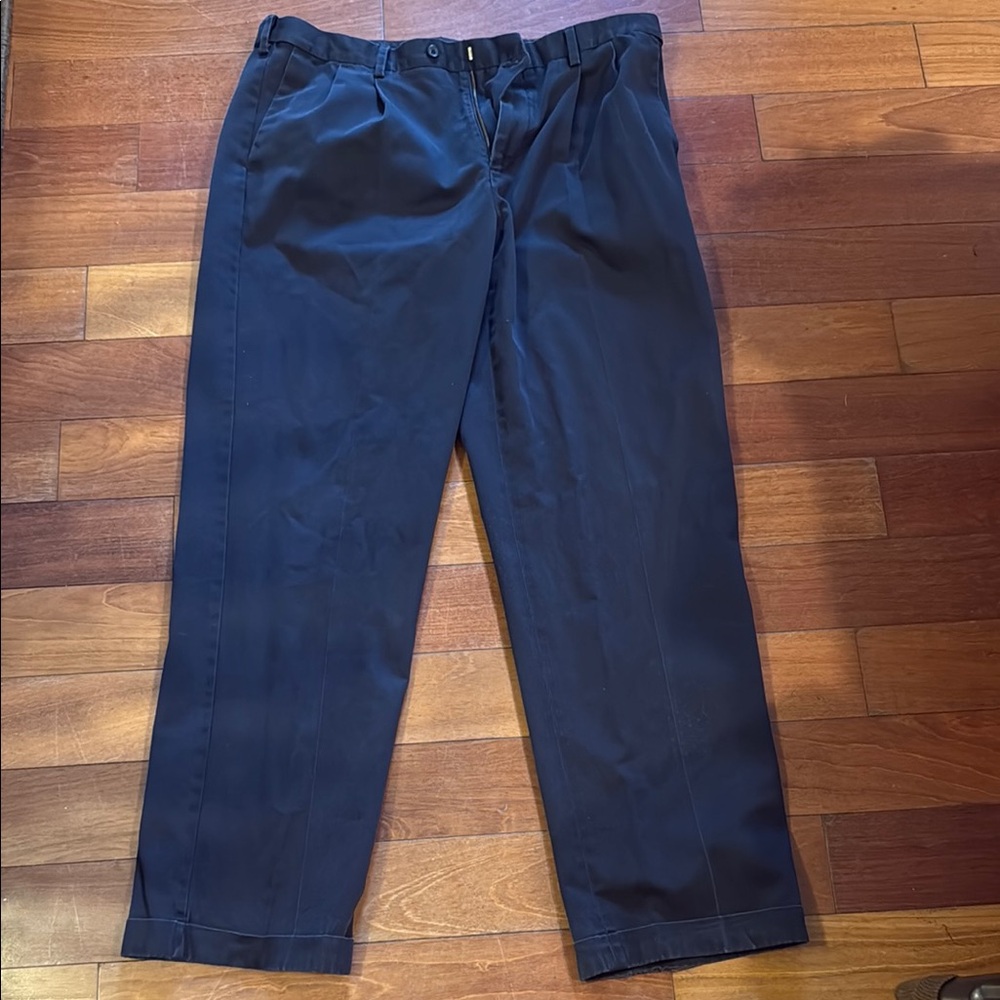 Croft & Barrow Blue Dress Pants Classic Straight-Leg- very nice, barely worn!